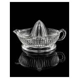 Clear Glass Citrus Juicer with Handle