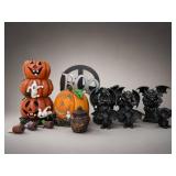 Halloween Decor Collection with Pumpkins