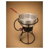 Outdoor Propane Fish Fryer With Basket