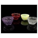 Fenton Fairy Lamp Base Plates, Set of 4