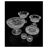 Pressed and Cut Glass Tableware