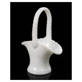 Westmoreland Milk Glass Bridesmaid Basket