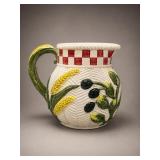 Omnibus Fitz and Floyd Ceramic Pitcher 1995