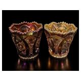 Imperial Glass Carnival Glass Toothpick Holdï¿½ers