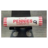 Roll of Wheat Cents Mixed
