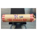 Roll of Mixed Wheat Cents