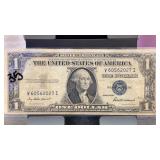 1935-F Silver Certificate $1 Bill