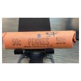 Roll of Mixed Wheat Cents