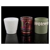 Mid-Century Toothpick Holders, Fenton, St.ï¿½Clair
