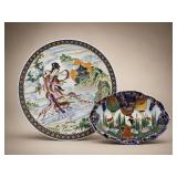 Decorative Chinese Porcelain Plates Set