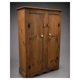 Wooden Storage Cabinet with Shelves