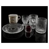 Glassware and Ceramic Mug Lot