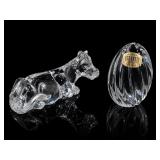 Atlantis and Pets 24% Lead Crystal Figures