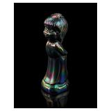 Fenton Kissing Girl Art Glass Figurine