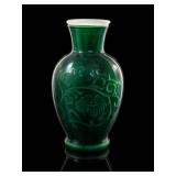 Avon Spring Bouquet Jade Green Vase