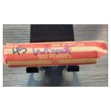 Roll of Wheat Pennies, 50 Coins