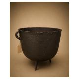 Cast Iron Three-Legged Cauldron
