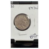 1937 Buffalo Nickel U.S. Five Cents