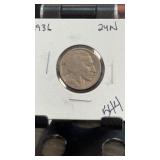 1936 Buffalo Nickel 5 Cent Coin