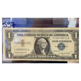 1957 B One Dollar Silver Certificate Note