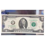 2007-A $2 Federal Reserve Note, Uncirculated Star
