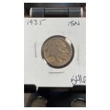 1935 Buffalo Nickel United States 5Â¢