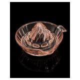 Jeannette Jennyware Pink Depression Glass Juicer