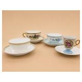 Japanese Porcelain Demitasse and Tea
