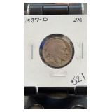 1937-D Buffalo Nickel