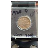 1938 D Buffalo Nickel