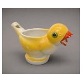Ceramic Baby Chick Whistle Egg Cup or Creamer
