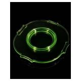 2 Uranium Glass Plates