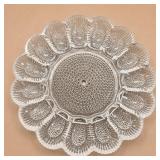 Indiana Glass Hobnail Deviled Egg Plate