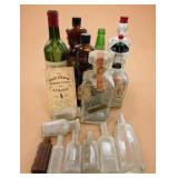 Empty Liquor and Medicine Bottles