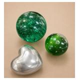 Decorative Paperweight Trio