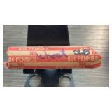 One Roll of Wheat Pennies 50 Cents