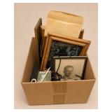 Framed Photos and Miscellaneous Items