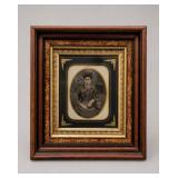 Framed 19th Century Portrait Photograph