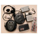 Portable Audio Players and Headphones Lot