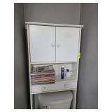 Bathroom Storage Units and Toiletries Lot
