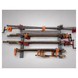 Pipe Clamps Assortment with Rack