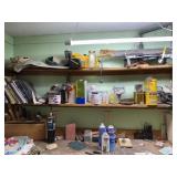 Workshop Miscellaneous Tools and Supplies