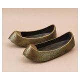 Brass Boat Form Decorative Dishes