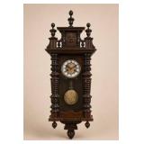 Vienna Regulator Style Wall Clock