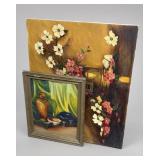 5 Floral Still Life Paintings