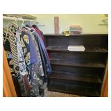 Closet Lot: Clothing, Books, and Shelving