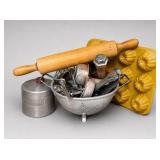 Kitchen Utensils and Serving Tray