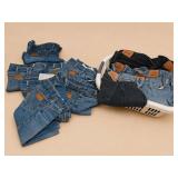 Menï¿½s Jeans and Shoes Lot Wranglers Levis 32-34