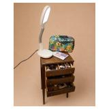 Sewing Table With Contents and Bell + Howell
