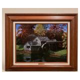 Mill Scene Oil Painting by Bill McDuff